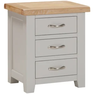 Wiltshire Painted 3 Drawer Bedside