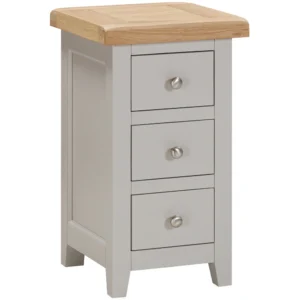 Wiltshire Painted Compact 3 Drawer Bedside