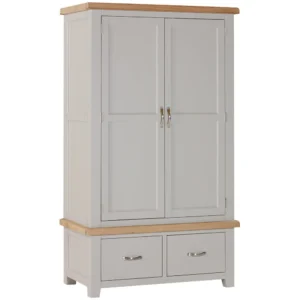 Wiltshire Painted Double Wardrobe With 2 Drawers
