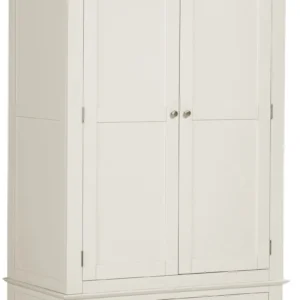 Bordeaux 2 Door Wardrobe (Ivory)