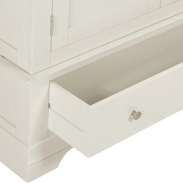 Bordeaux 3 Door Wardrobe (Ivory) - Image 7