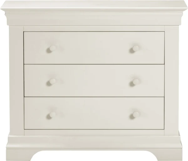 Bordeaux 3 Drawer Chest (Ivory) - Image 7