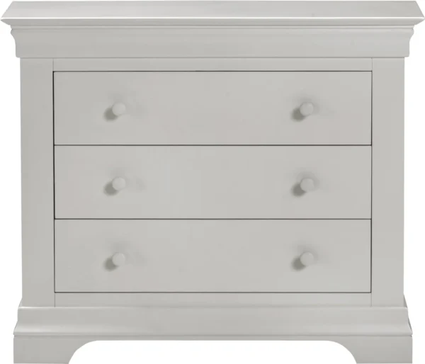 Bordeaux 3 Drawer Chest (Pebble Grey) - Image 6