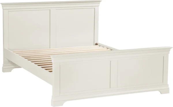Bordeaux 5' Bed High Foot End (Ivory)