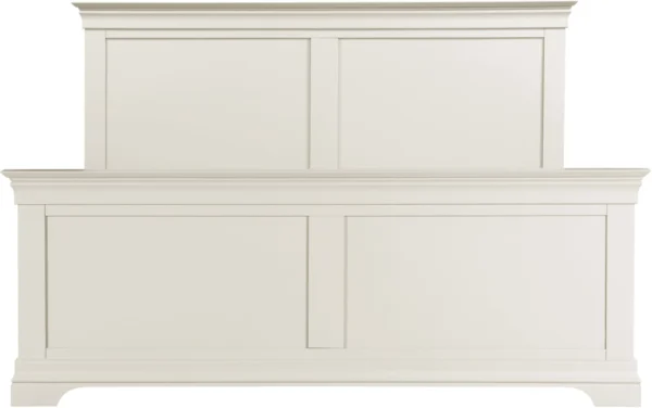 Bordeaux 5' Bed High Foot End (Ivory) - Image 2