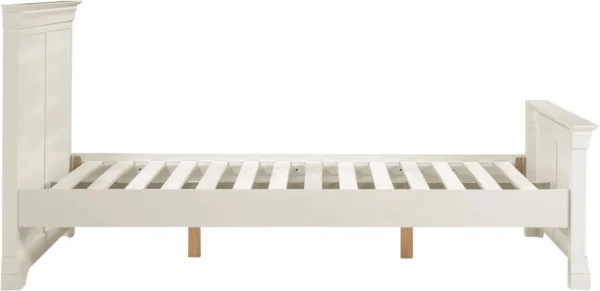 Bordeaux 5' Bed High Foot End (Ivory) - Image 3