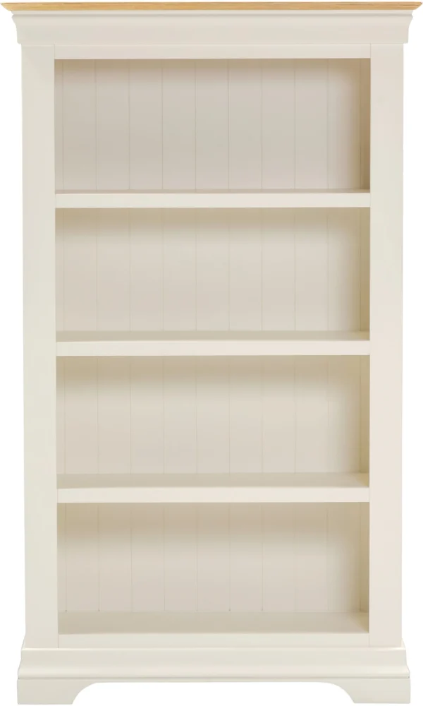 Bordeaux Bookcase (Ivory/Oak) - Image 2