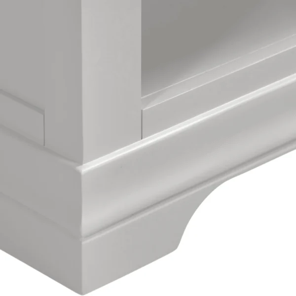 Bordeaux Bookcase (Pebble Grey/Oak) - Image 4