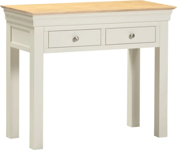 Bordeaux Console Table (Ivory/Oak)