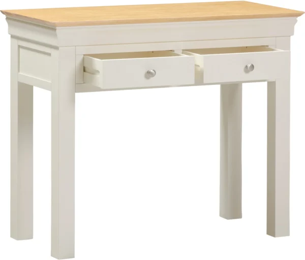 Bordeaux Console Table (Ivory/Oak) - Image 2