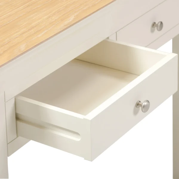 Bordeaux Console Table (Ivory/Oak) - Image 5