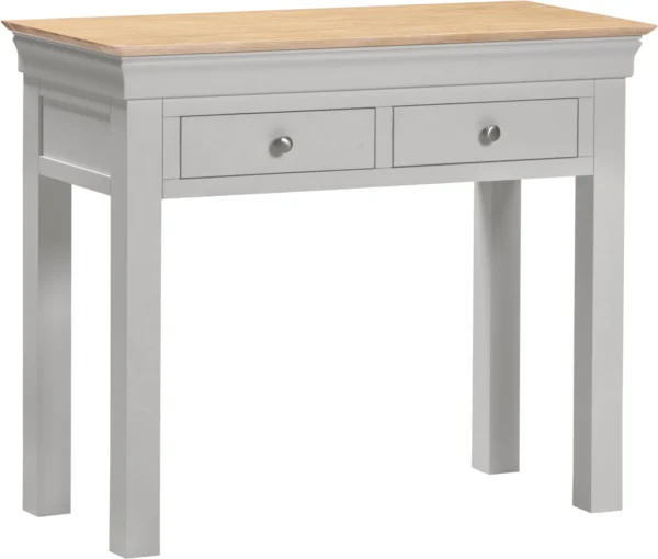 Bordeaux Console Table (Pebble Grey/Oak)