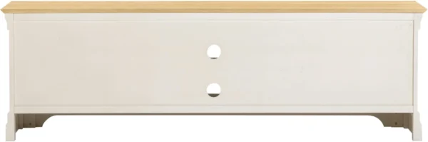 Bordeaux TV Stand (Ivory/Oak) - Image 5