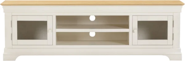 Bordeaux TV Stand (Ivory/Oak) - Image 7