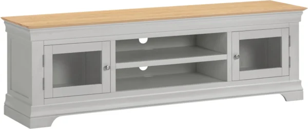 Bordeaux TV Stand (Pebble Grey/Oak)