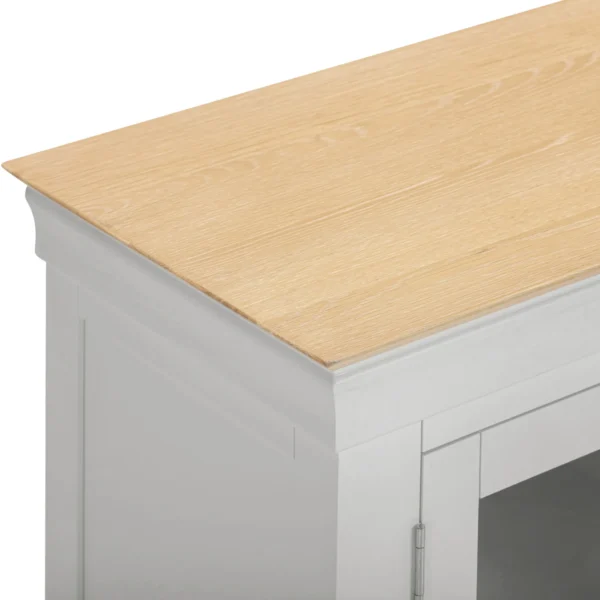 Bordeaux TV Stand (Pebble Grey/Oak) - Image 6
