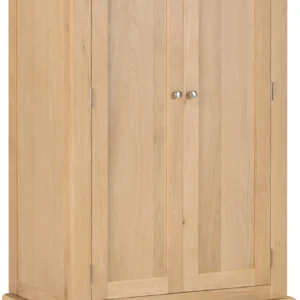 Windsor 2 Door 1 Drawer Wardrobe (Natural Oak)