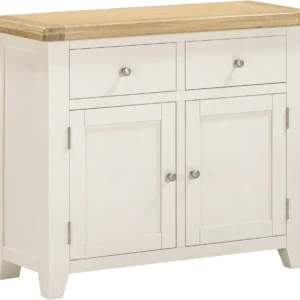 Windsor 2 Door 2 Drawer Sideboard (Ivory/Oak)