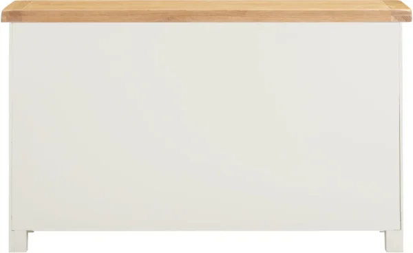 Windsor 3 Door 3 Drawer Sideboard (Ivory/Oak) - Image 5