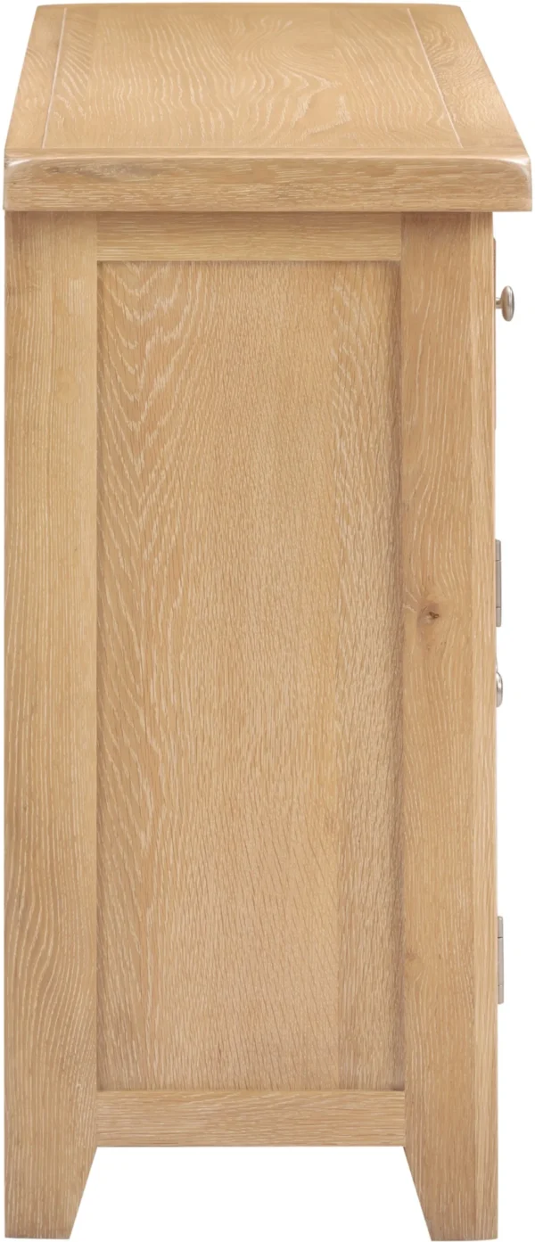 Windsor 3 Door 3 Drawer Sideboard (Natural Oak) - Image 4