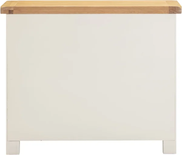 Windsor 3 Drawer Chest (Ivory/Oak) - Image 5
