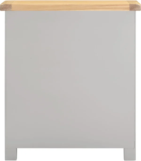 Windsor 3+2 Drawer Chest (Pebble Grey/Oak) - Image 5