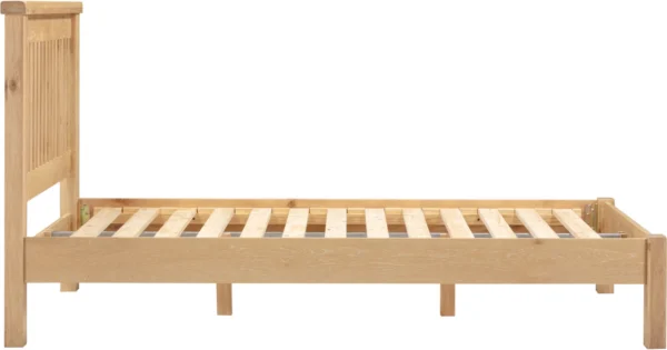 Windsor 4'6" Bed Low Foot End (Natural Oak) - Image 3
