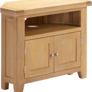 Windsor Corner TV Unit (Natural Oak)
