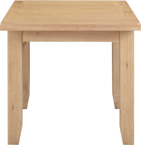 Windsor Extending Dining Table (Natural Oak) - Image 4