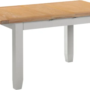 Windsor Extending Dining Table (Pebble Grey/Oak)
