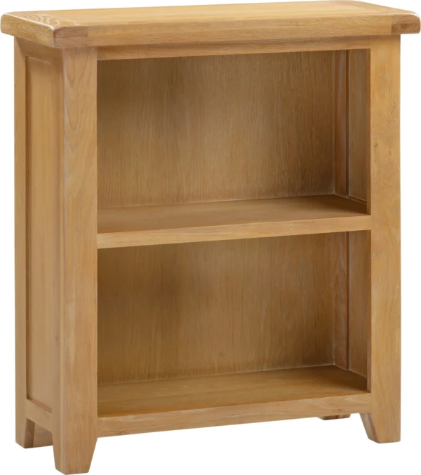 Windsor Low Bookcase (Natural Oak)