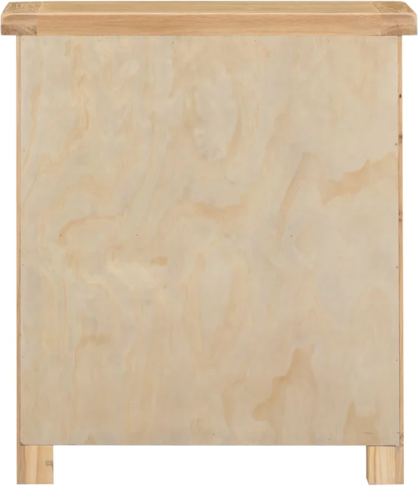 Windsor Low Bookcase (Natural Oak) - Image 4
