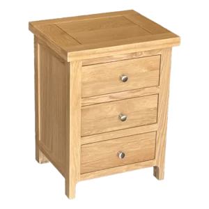 Como 3 Drawer Bedside Cabinet